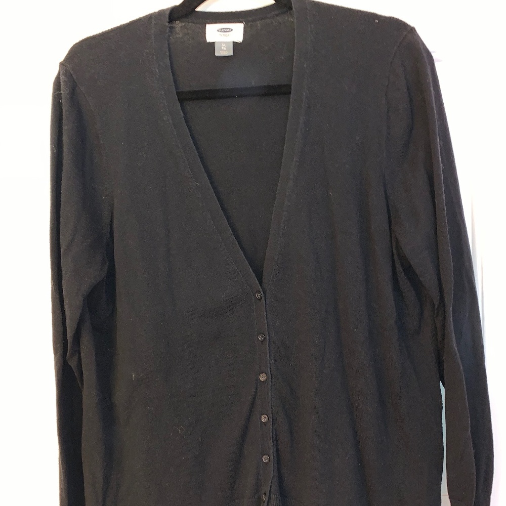 Old Navy V-Neck Cardigan, Black